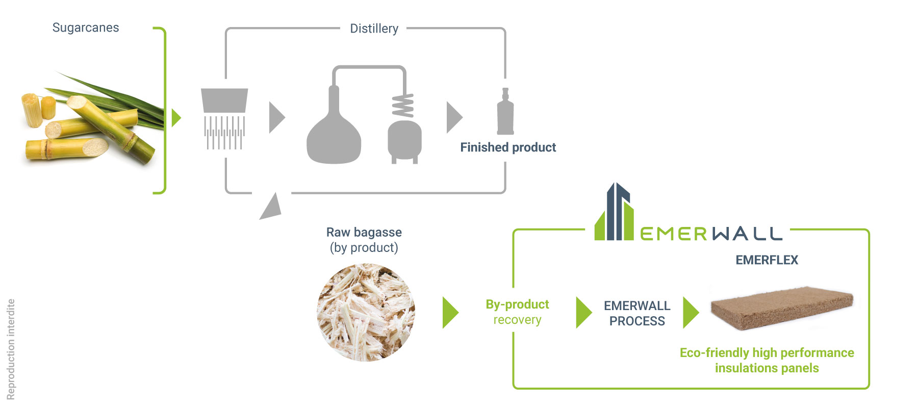 Eco-friendly thermal and acoustic insulation panels